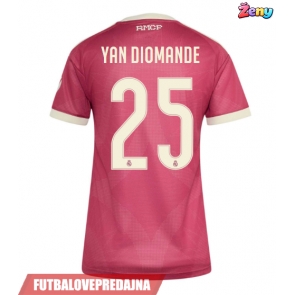 Lacne Ženy Futbalové dres Real Madrid Yan Diomande #25 2026-27 Krátky Rukáv - Tretina